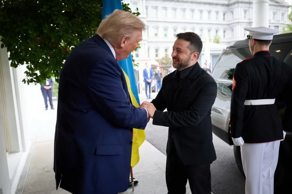 Вашингтонські переговори: Зеленський і Трамп зустрілися за участі європейських лідерів