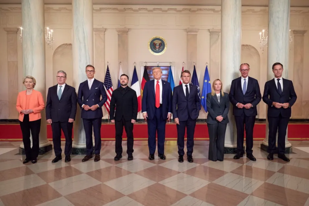 Вашингтонські переговори: Зеленський і Трамп зустрілися за участі європейських лідерів