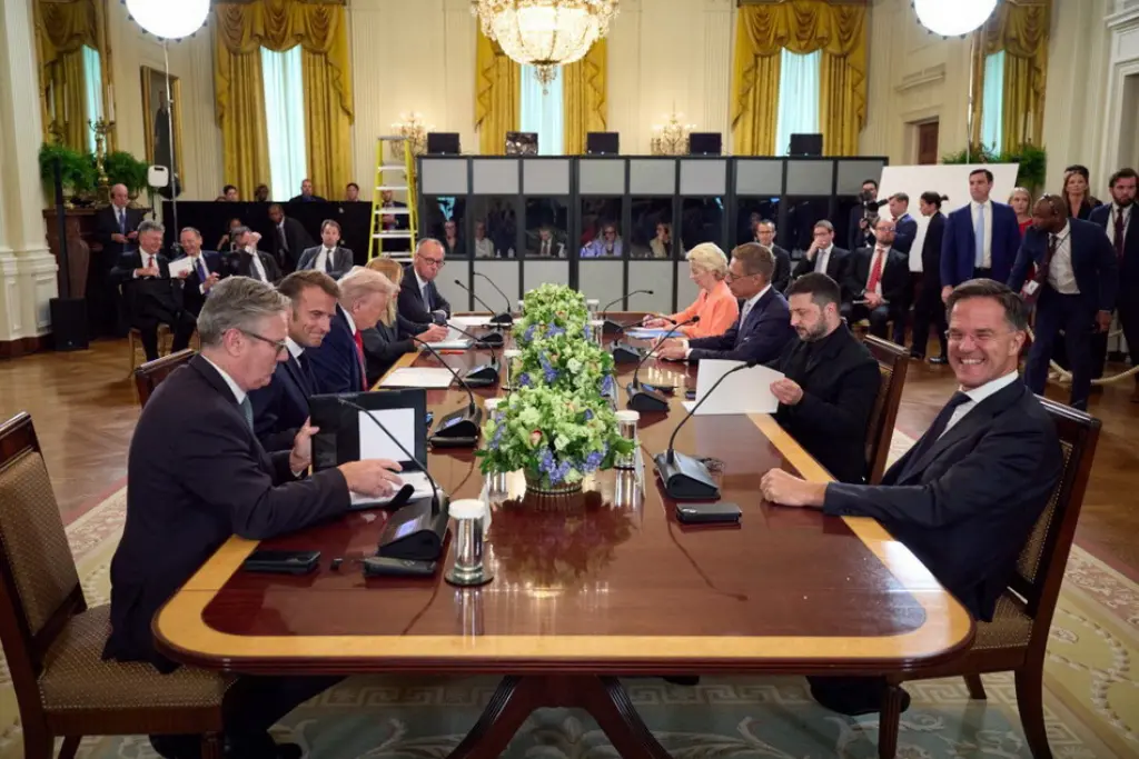 Вашингтонські переговори: Зеленський і Трамп зустрілися за участі європейських лідерів