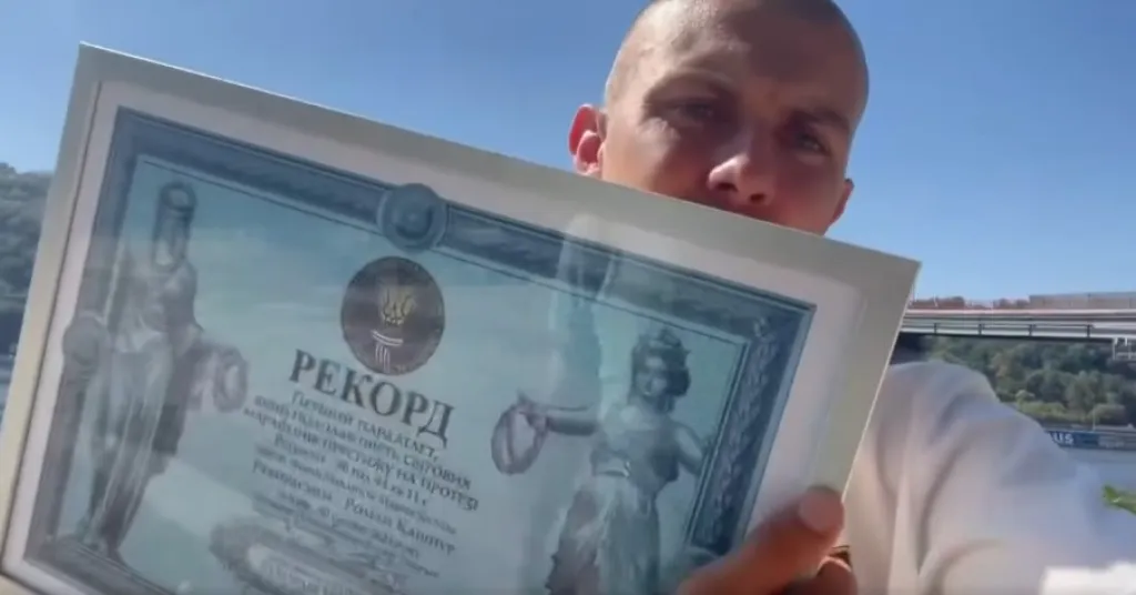 Ветеран з Вінниччини встановив два рекорди України на світових марафонах