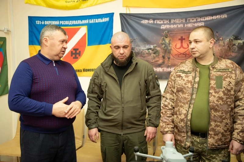 Вінницькі військові отримали сучасні дрони для оборони регіону