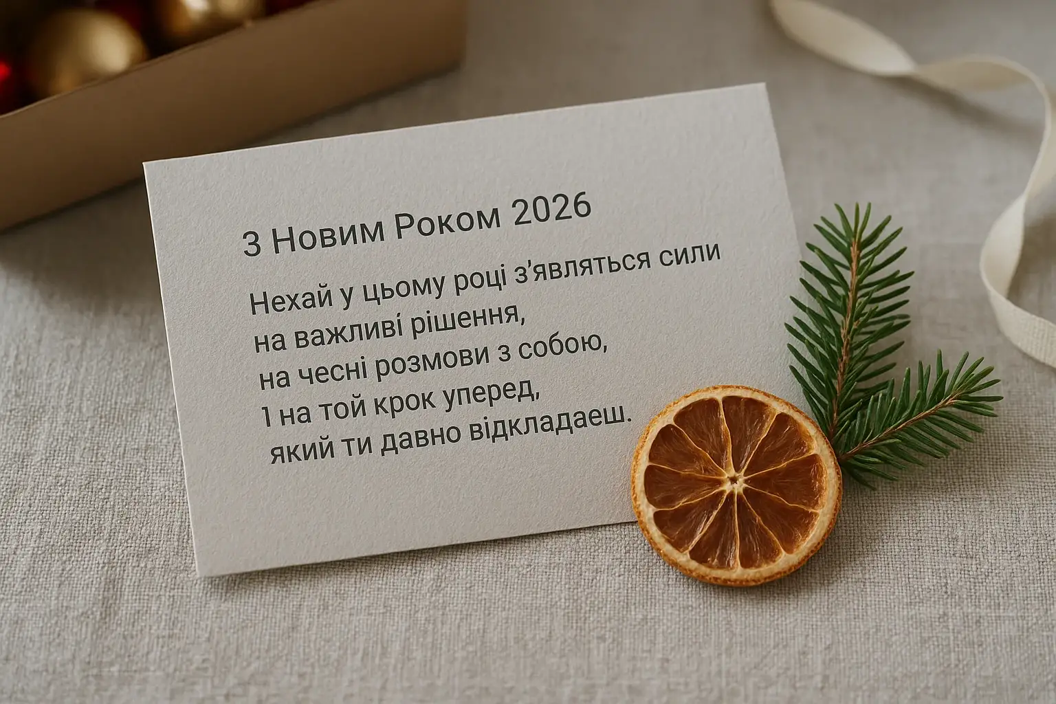 Привітання з Новим роком 2026 до сліз