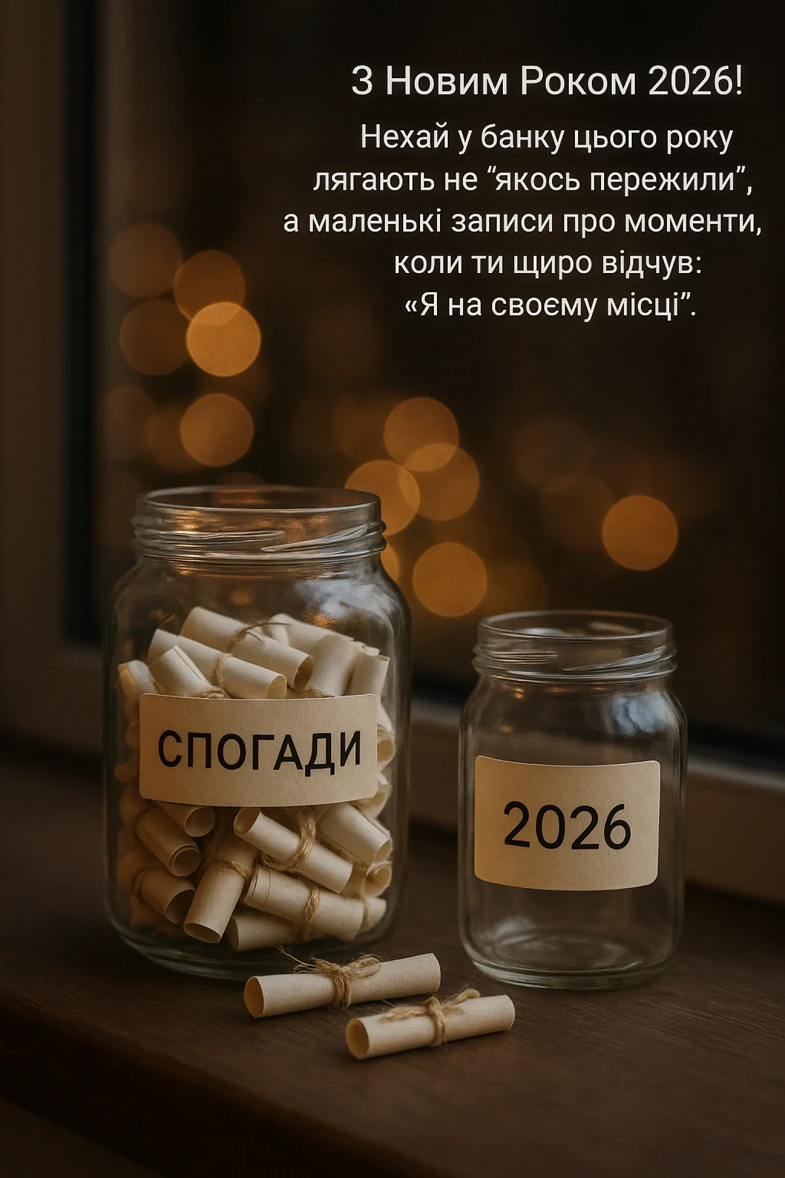 Привітання з Новим роком 2026 до сліз