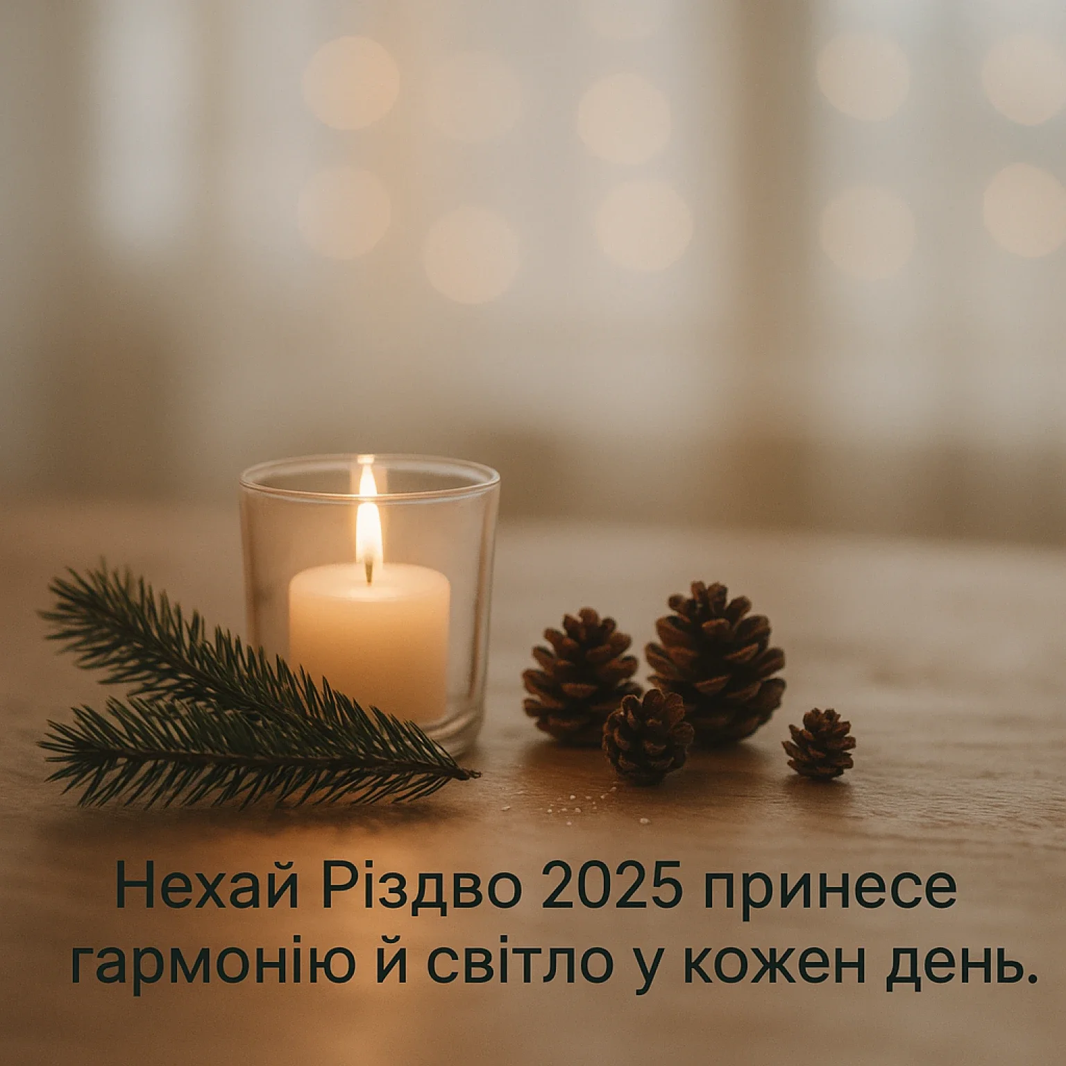 Привітання з різдвом 2025
