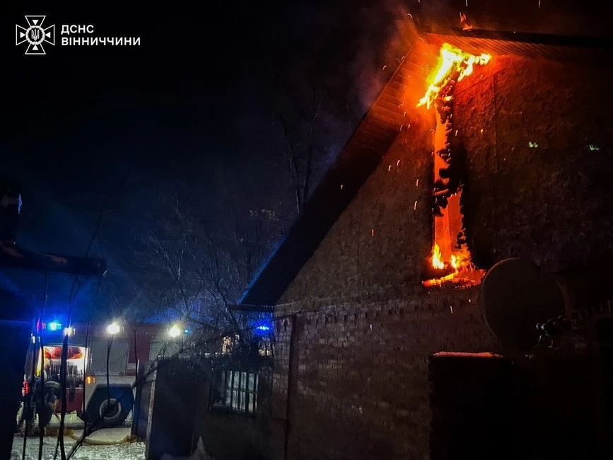 Чотири пожежі на Вінниччині: рятувальники оперативно ліквідували загоряння