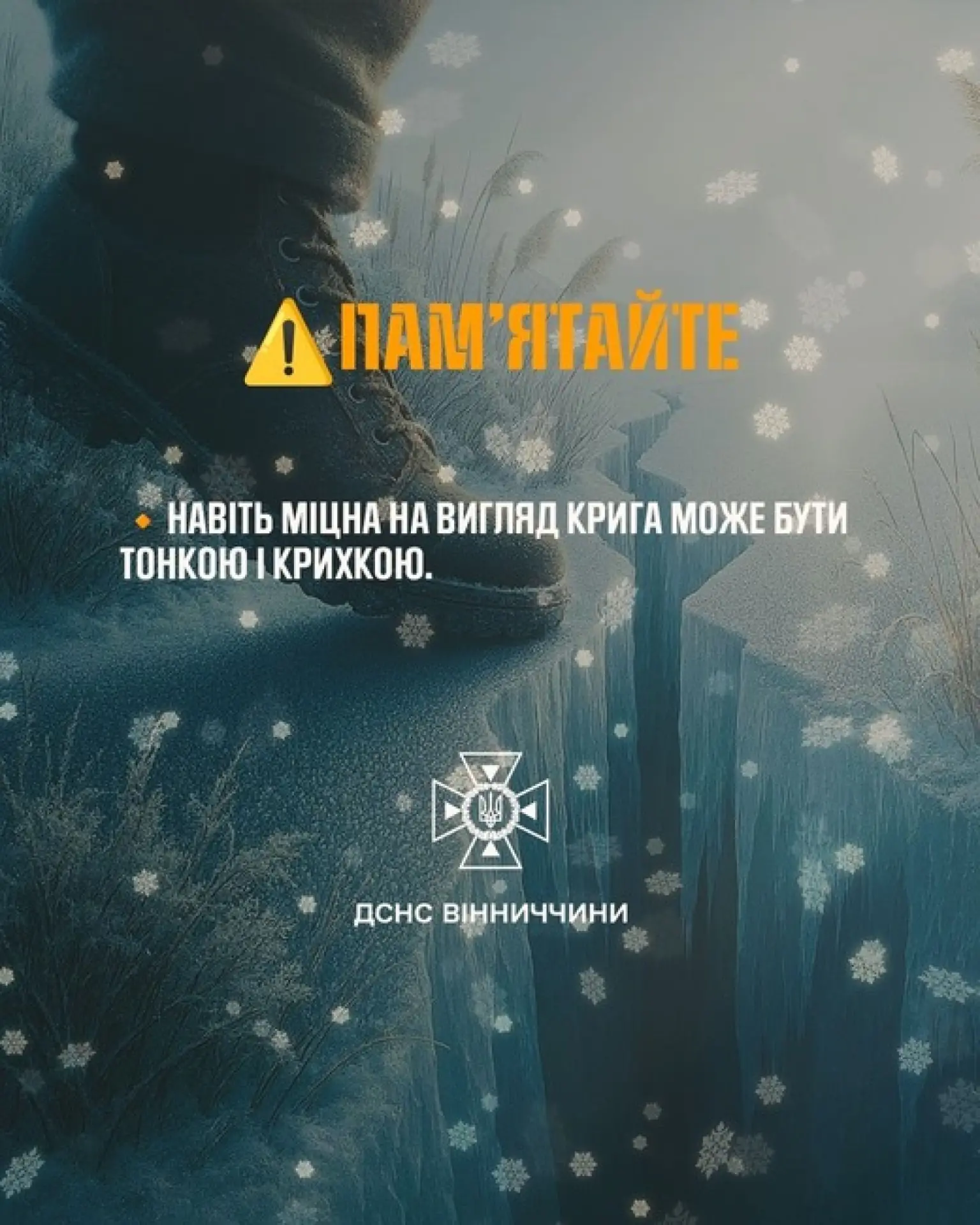 Вінничанам на наступному тижні варто очікувати сніг, мороз та ожеледицю