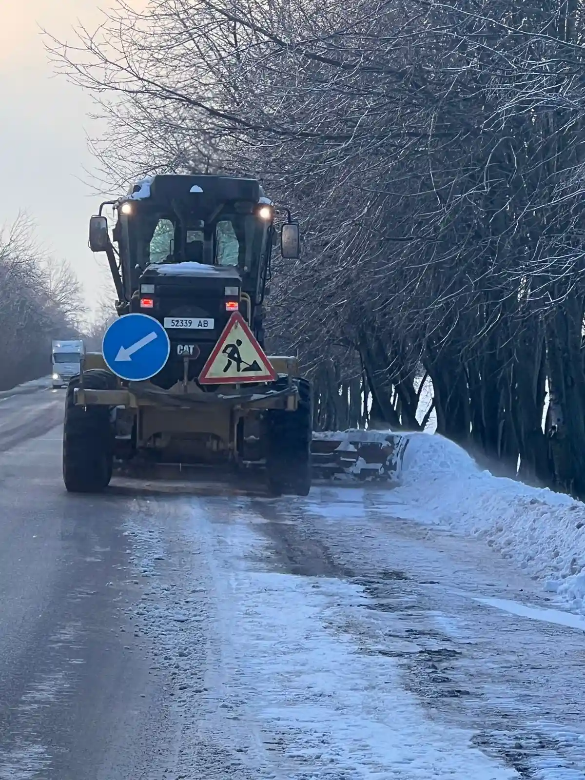 Вінниччина розчищена: державні дороги після снігопадів знову відкриті для руху