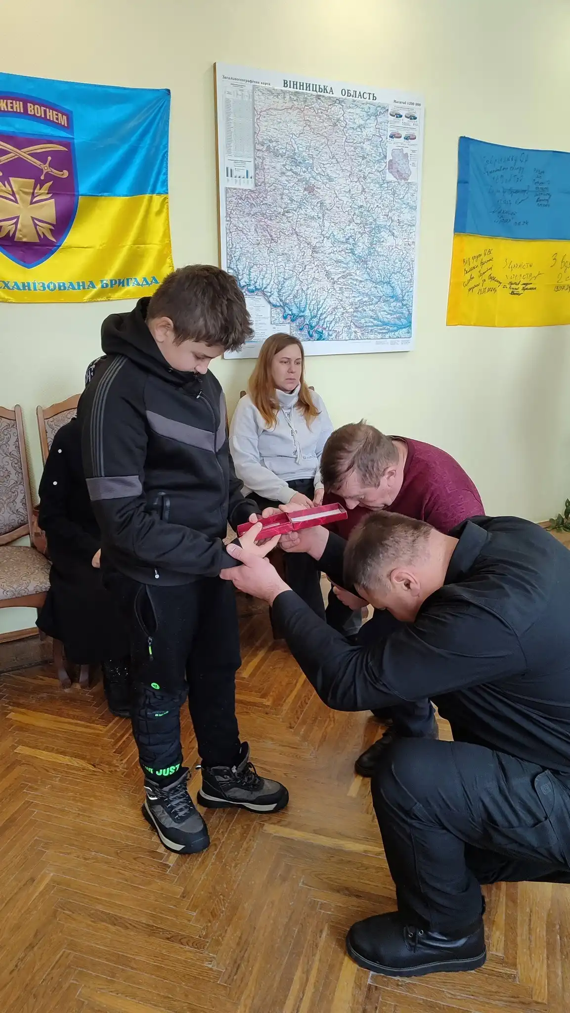 На Вінниччині родинам загиблих захисників вручили посмертні нагороди