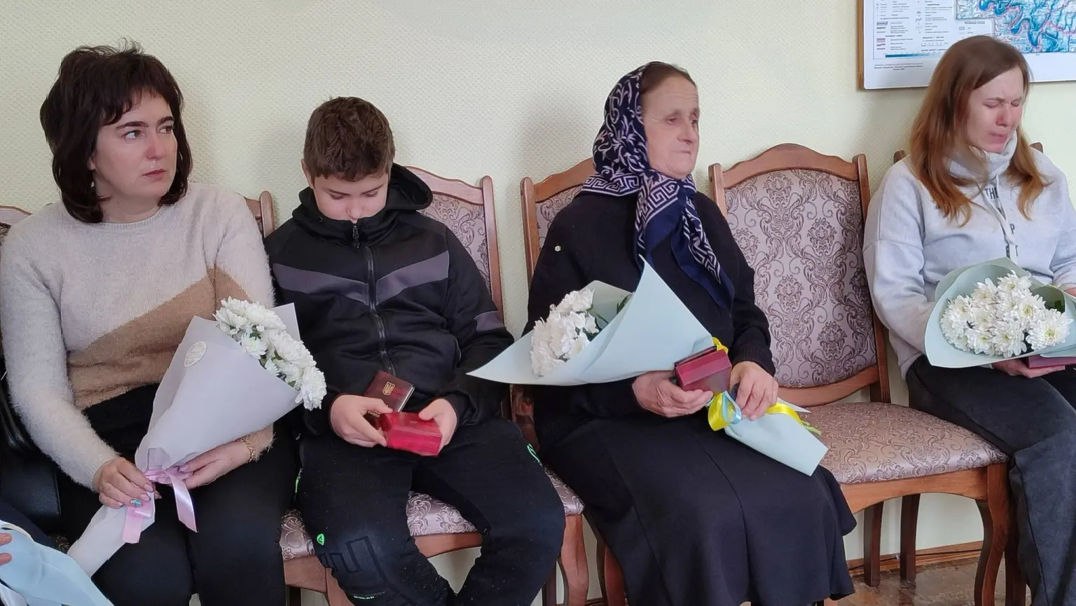 На Вінниччині родинам загиблих захисників вручили посмертні нагороди