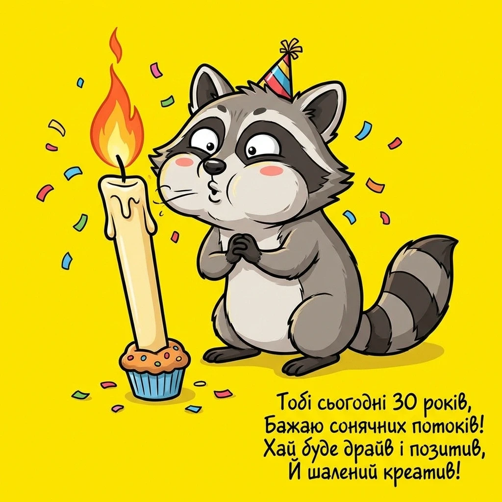 з ювілеєм 30 чоловіку