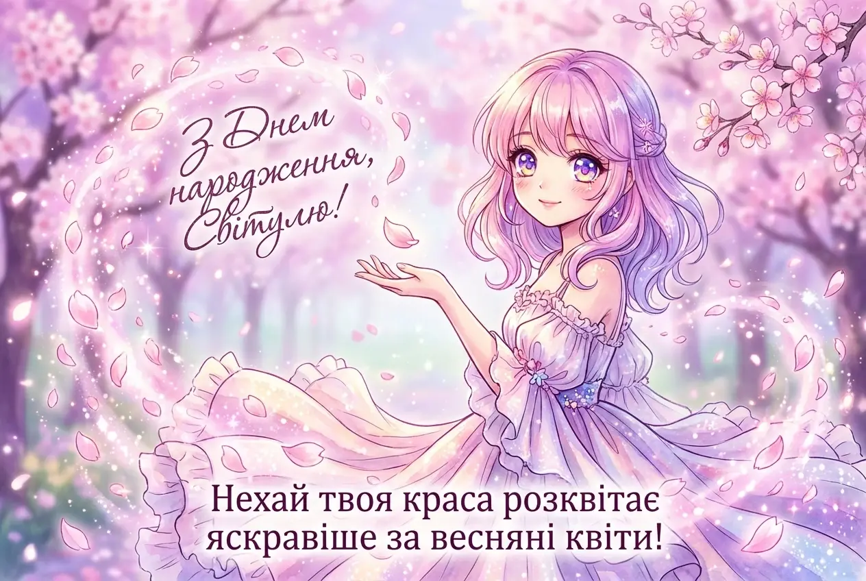 з днем народження світуля