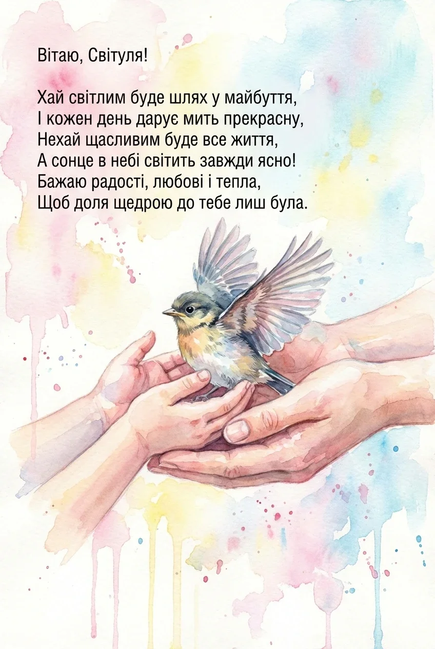 з днем народження світуля