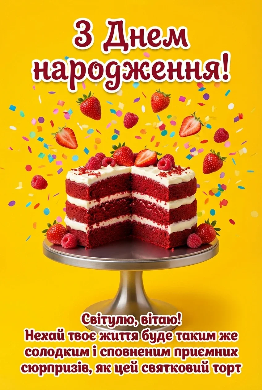 з днем народження світуля