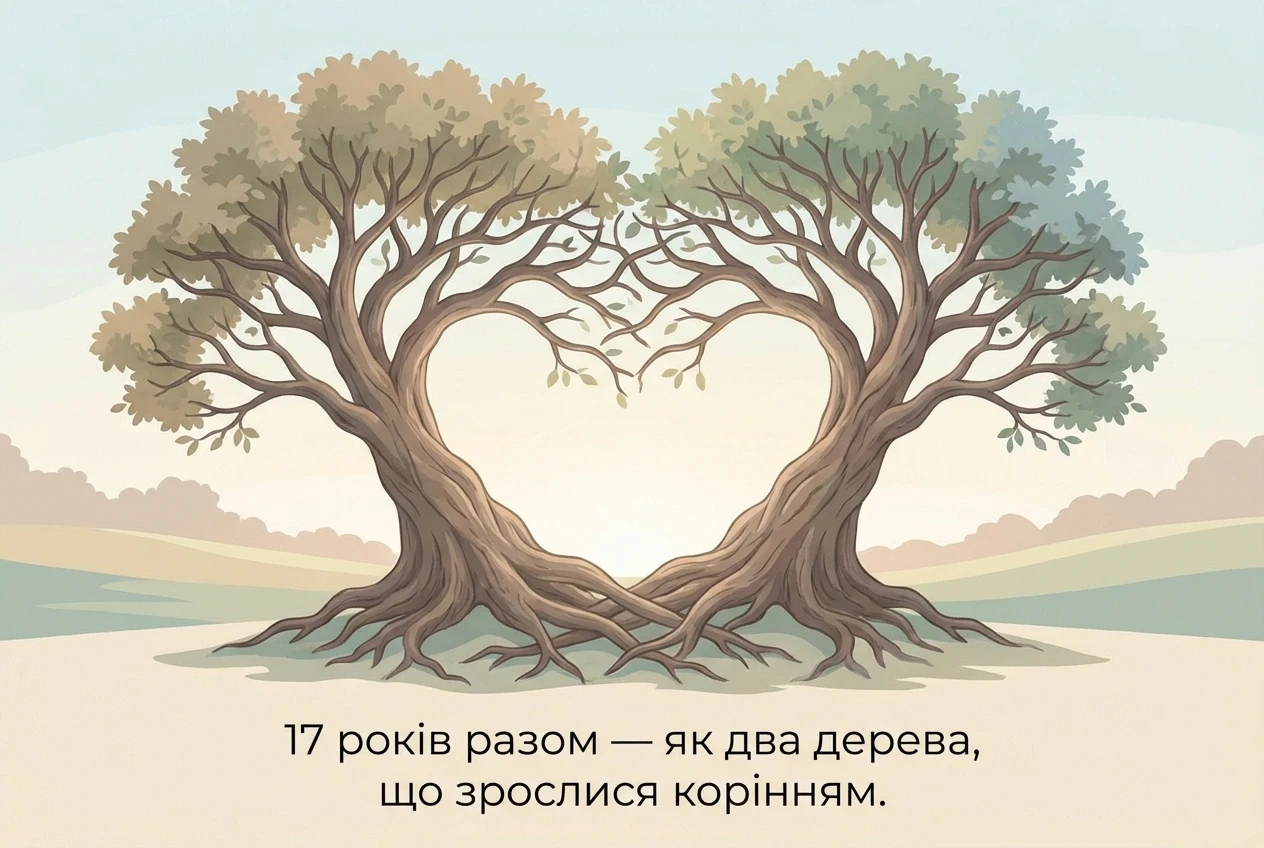 картинки з річницею весілля 17 років картинки з річницею весілля 17 років