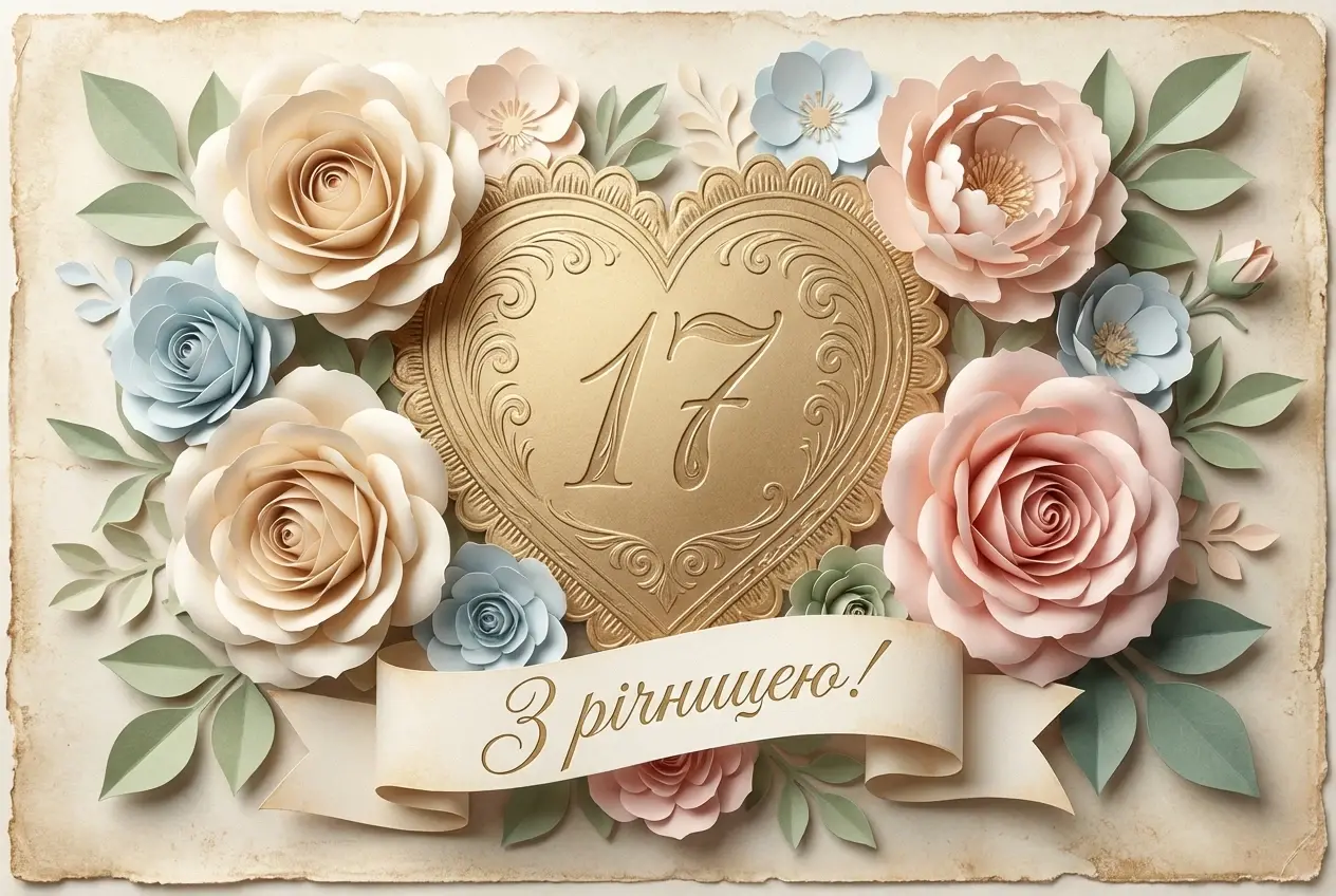 картинки з річницею весілля 17 років картинки з річницею весілля 17 років