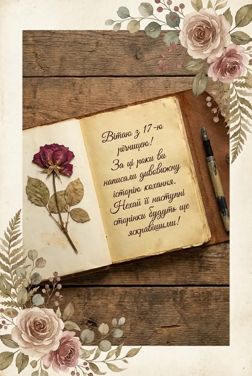 картинки з річницею весілля 17 років картинки з річницею весілля 17 років