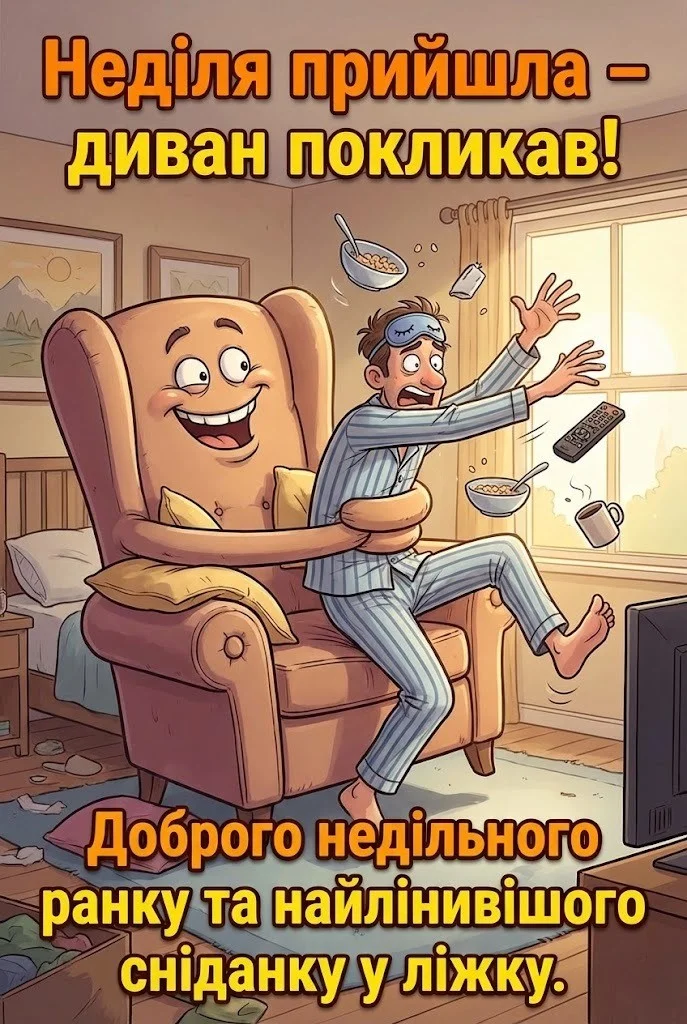 Доброго недільного ранку: красиві картинки та теплі побажання для чудового вихідного