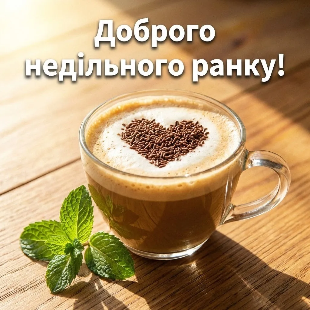 Доброго недільного ранку: красиві картинки та теплі побажання для чудового вихідного