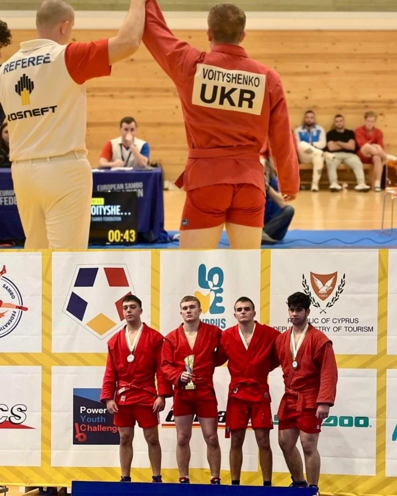 Подвійний тріумф на Кіпрі: вінницькі самбісти привезли два «золота» з етапу Кубка світу