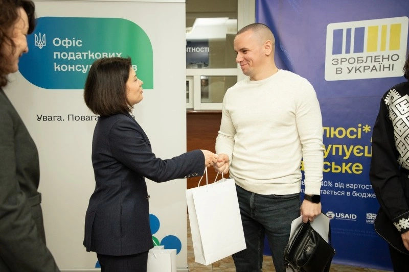 Гранти під наглядом профі: у Вінниці запустили Сервіс податкової підтримки для бізнесу