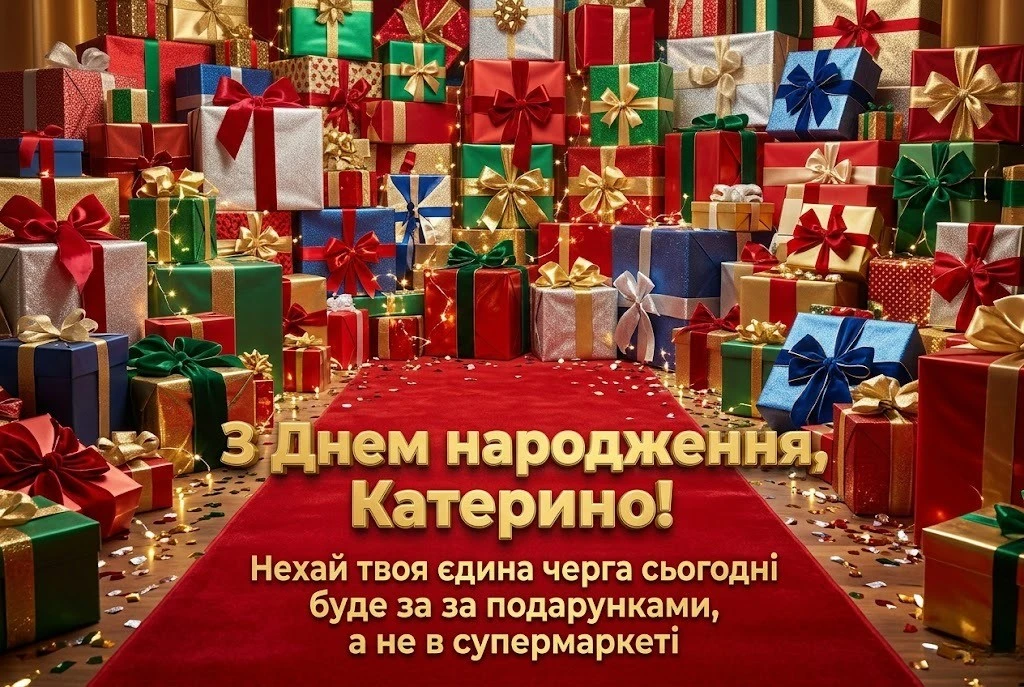 Привітання для Катерини: яскраві картинки, проза та святкові вірші