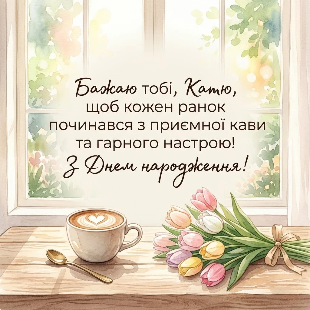 Привітання для Катерини: яскраві картинки, проза та святкові вірші