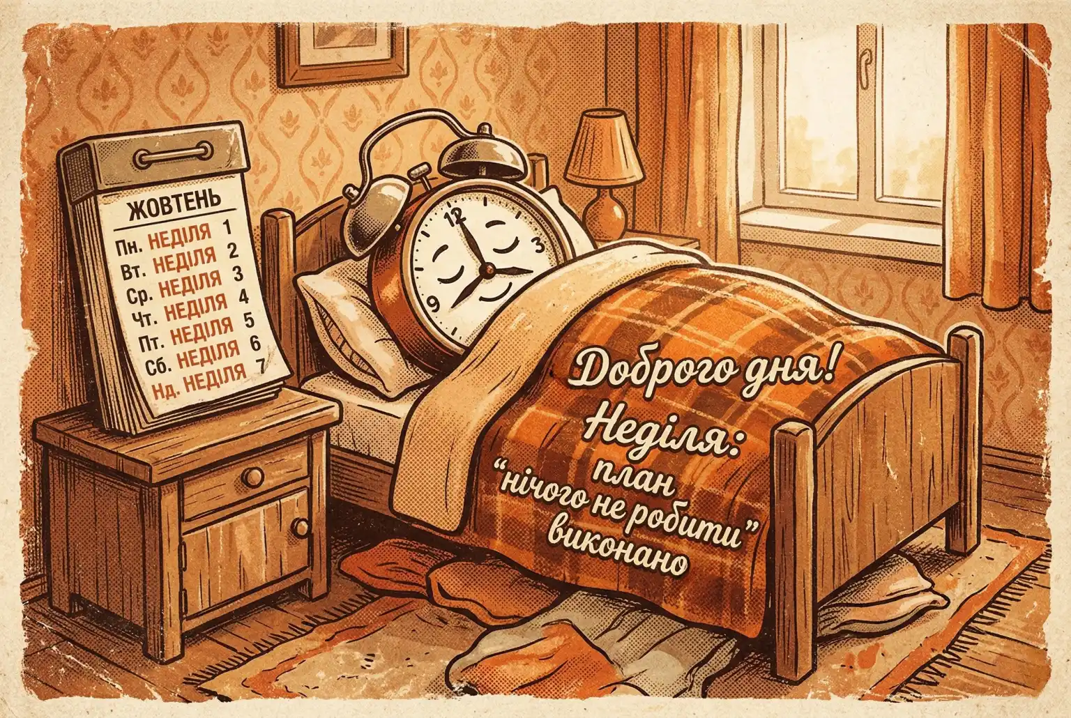 Доброго дня неділі у яскравих картинках та душевних листівках для натхненного відпочинку