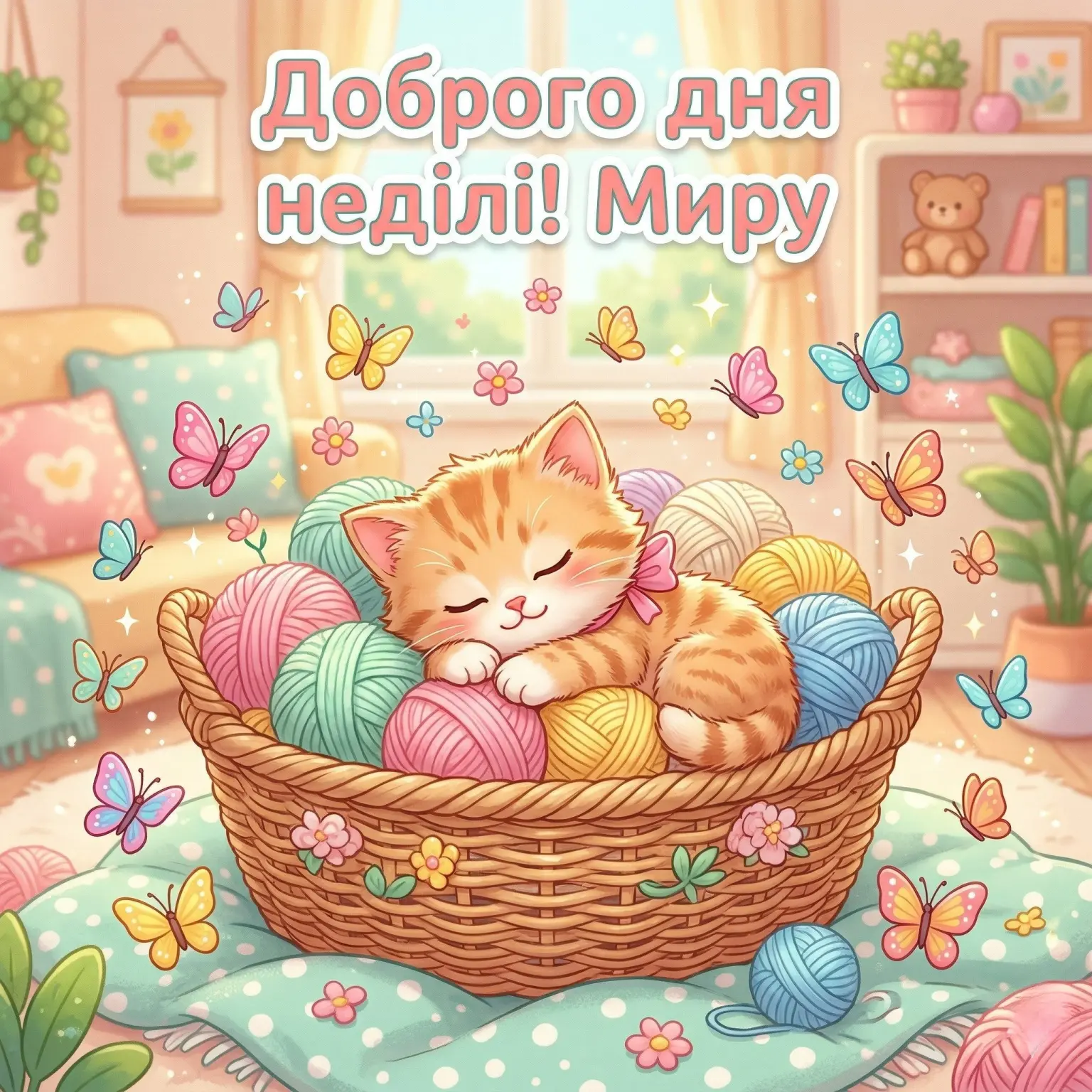 Доброго дня неділі у яскравих картинках та душевних листівках для натхненного відпочинку