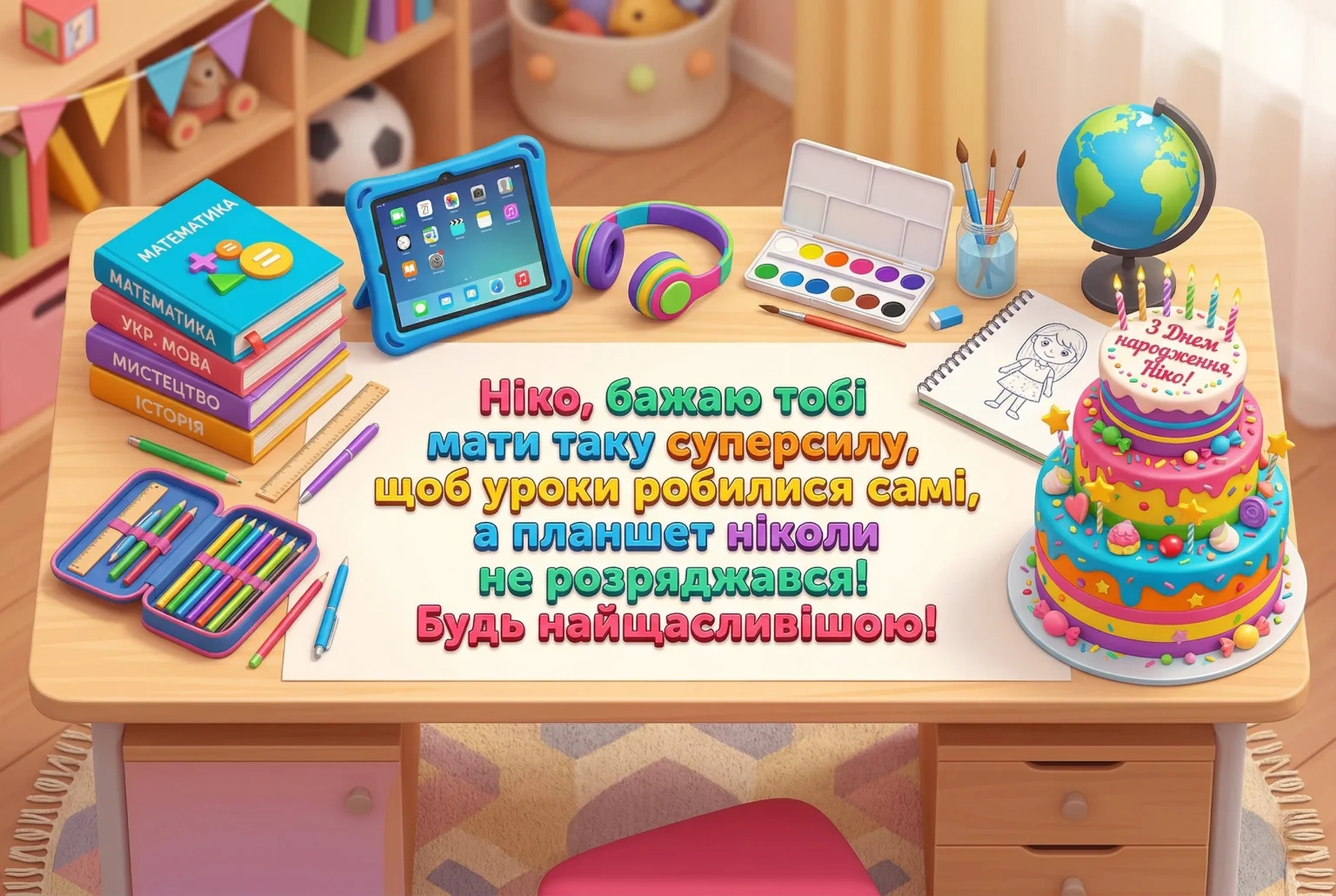Найкращі привітання з днем народження для дівчинки Ніки у віршах та прозі