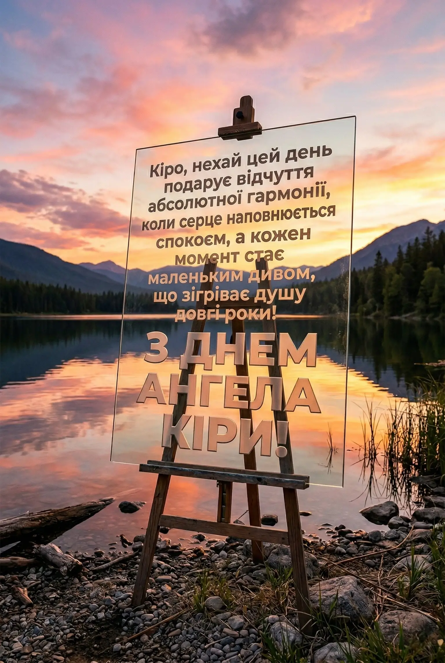 Щирі та оригінальні вітання для Кіри з днем її небесного покровителя