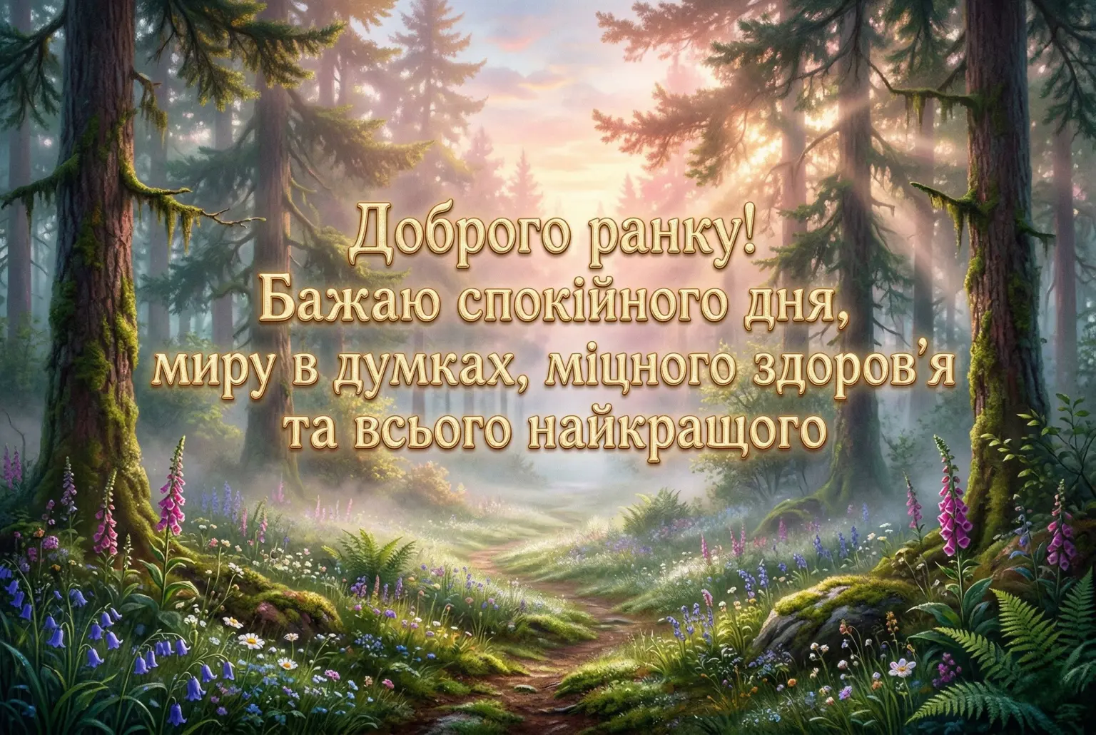 Доброго ранку,Україно: найкращі картинки та душевні побажання для гарного дня