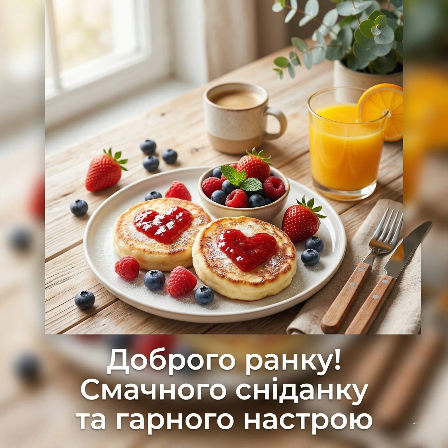 Доброго ранку,Україно: найкращі картинки та душевні побажання для гарного дня