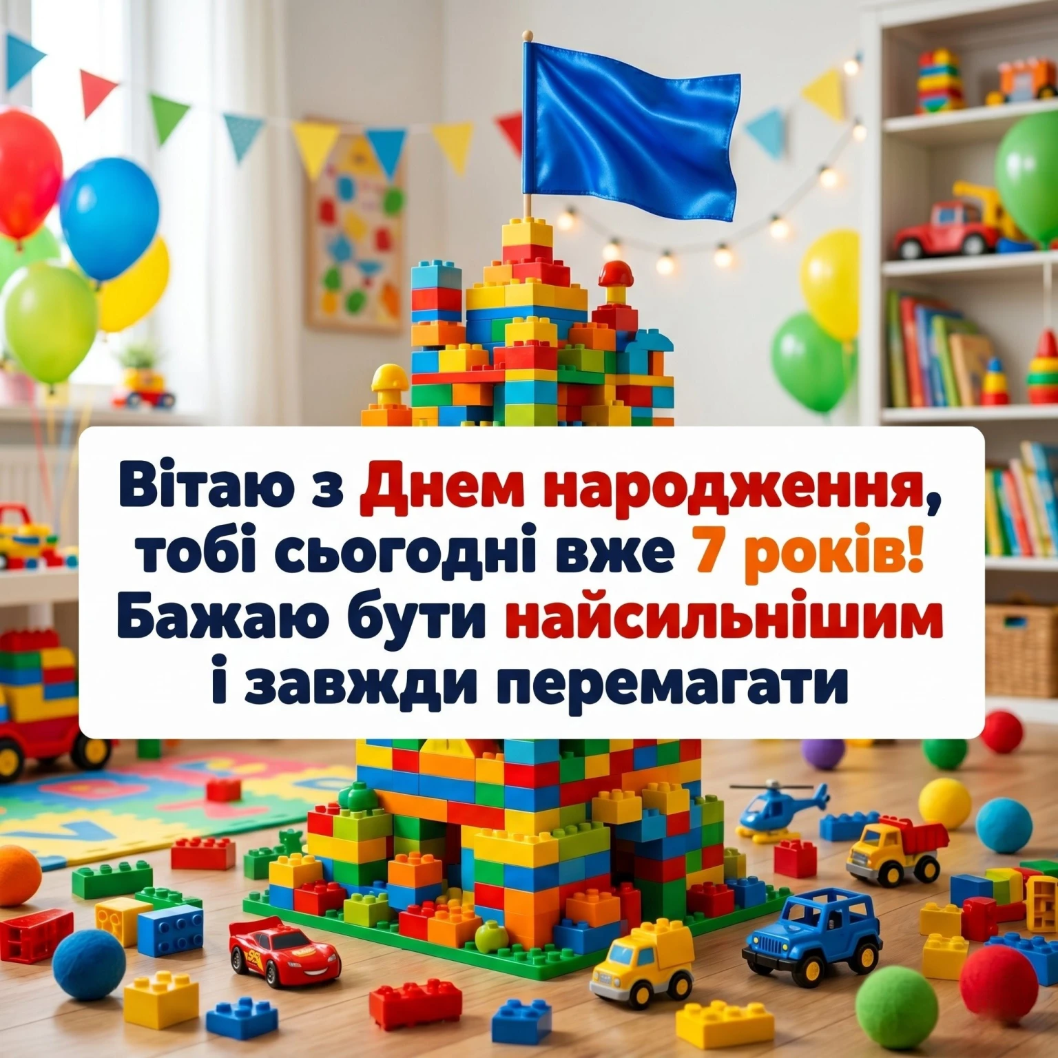 День народження 7 років: зворушливі слова для сина, внука чи брата