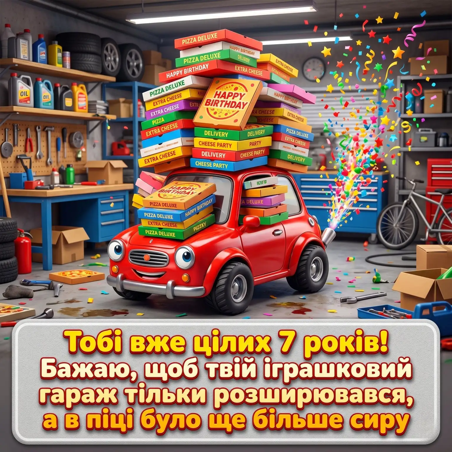 День народження 7 років: зворушливі слова для сина, внука чи брата