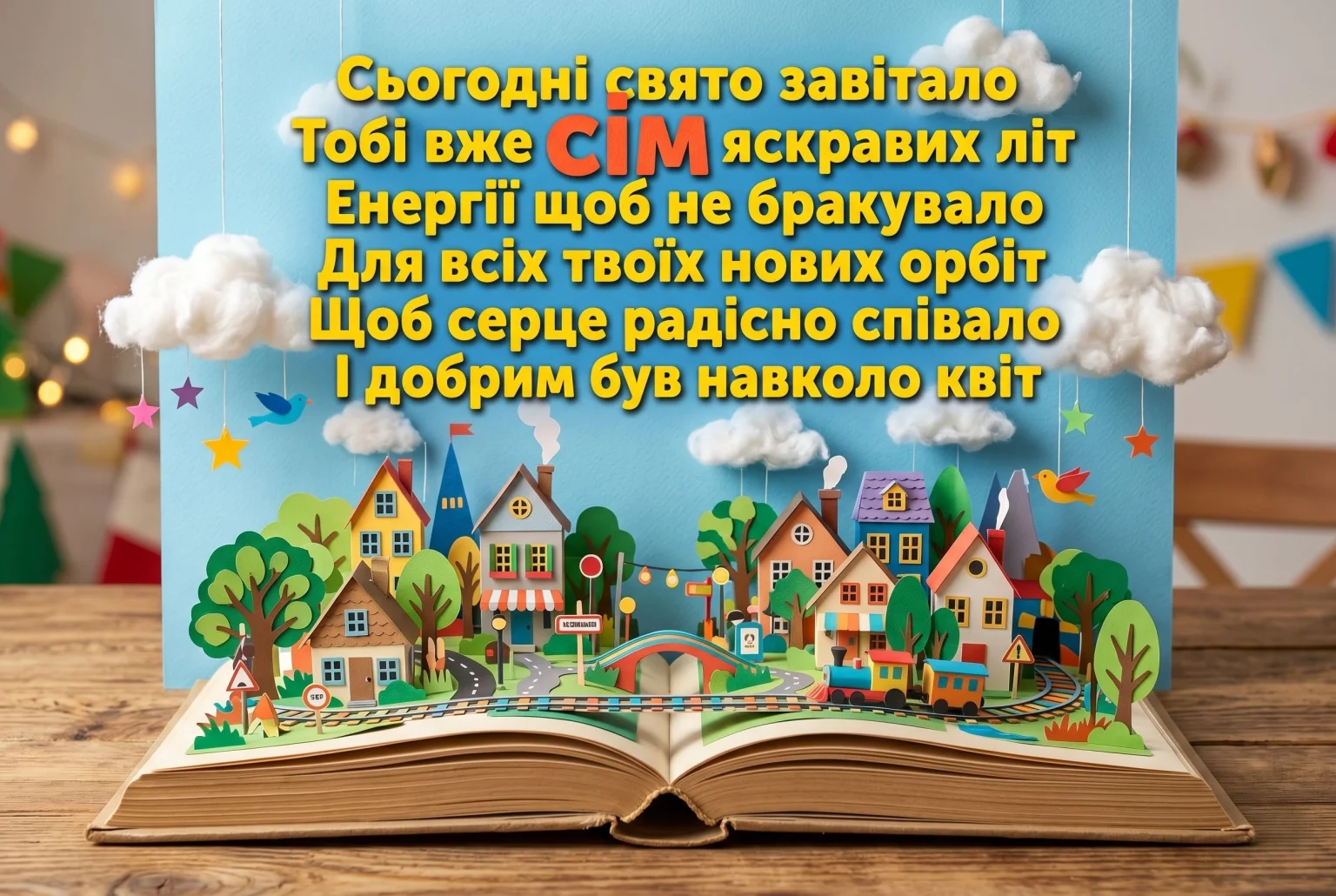 День народження 7 років: зворушливі слова для сина, внука чи брата