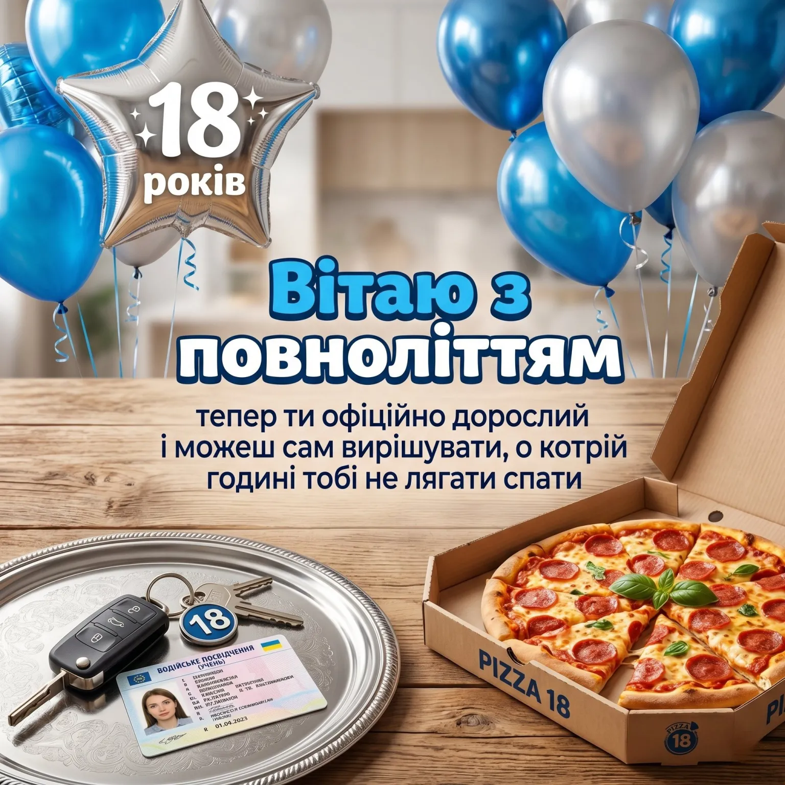 Привітання сину з 18-річчям: найкращі побажання у віршах та прозі