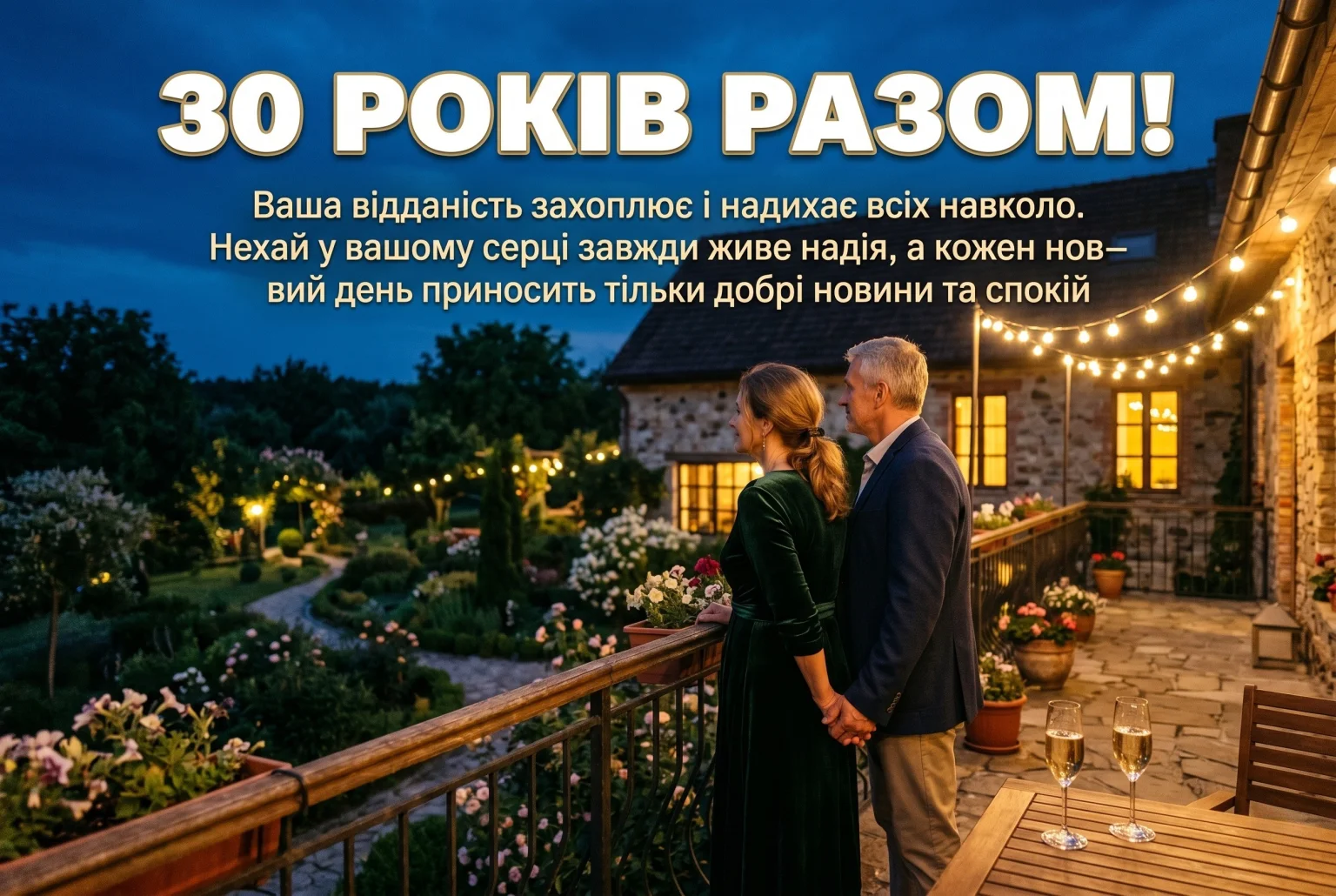 30 років разом: найкращі привітання та картинки з перлиновим весіллям