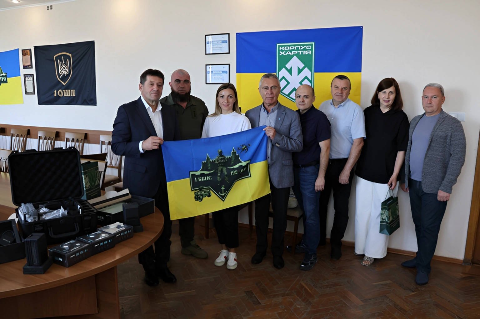 Тульчинська громада посилила 122 бригаду ТрО новітніми технологіями Тульчинська громада посилила 122 бригаду ТрО новітніми технологіями