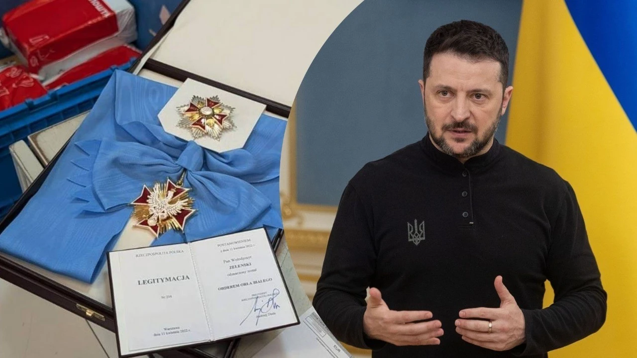 Орден Білого Орла повернувся до Варшави Орден Білого Орла повернувся до Варшави