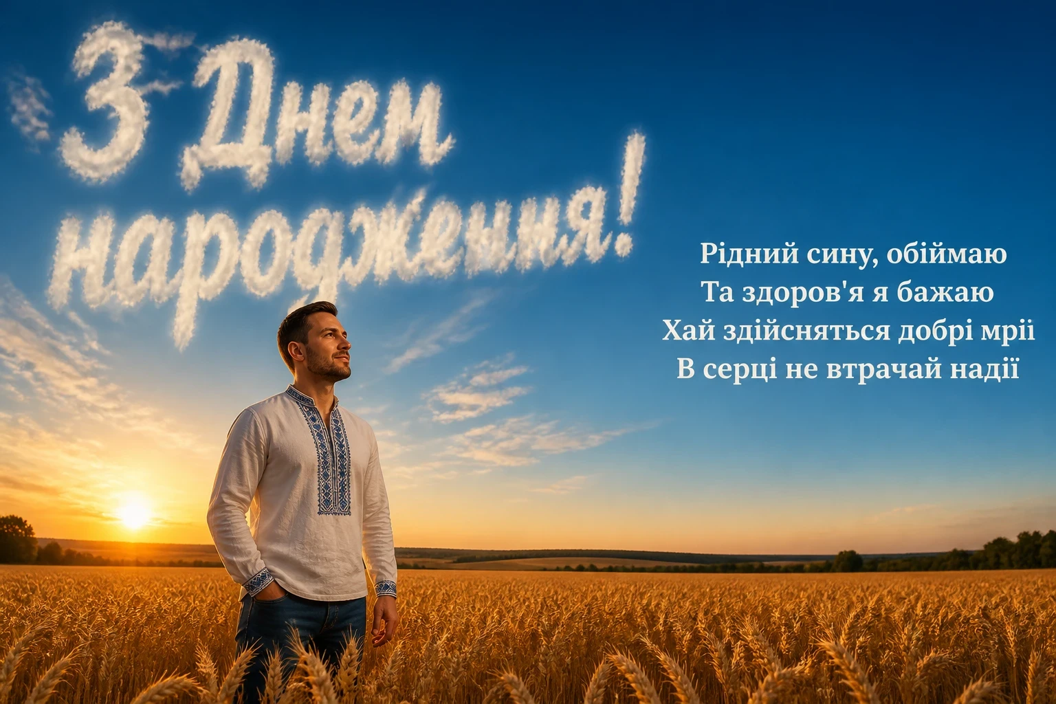 синові привітання з днем народження дорослого сина від мами в прозі синові привітання з днем народження дорослого сина від мами в прозі