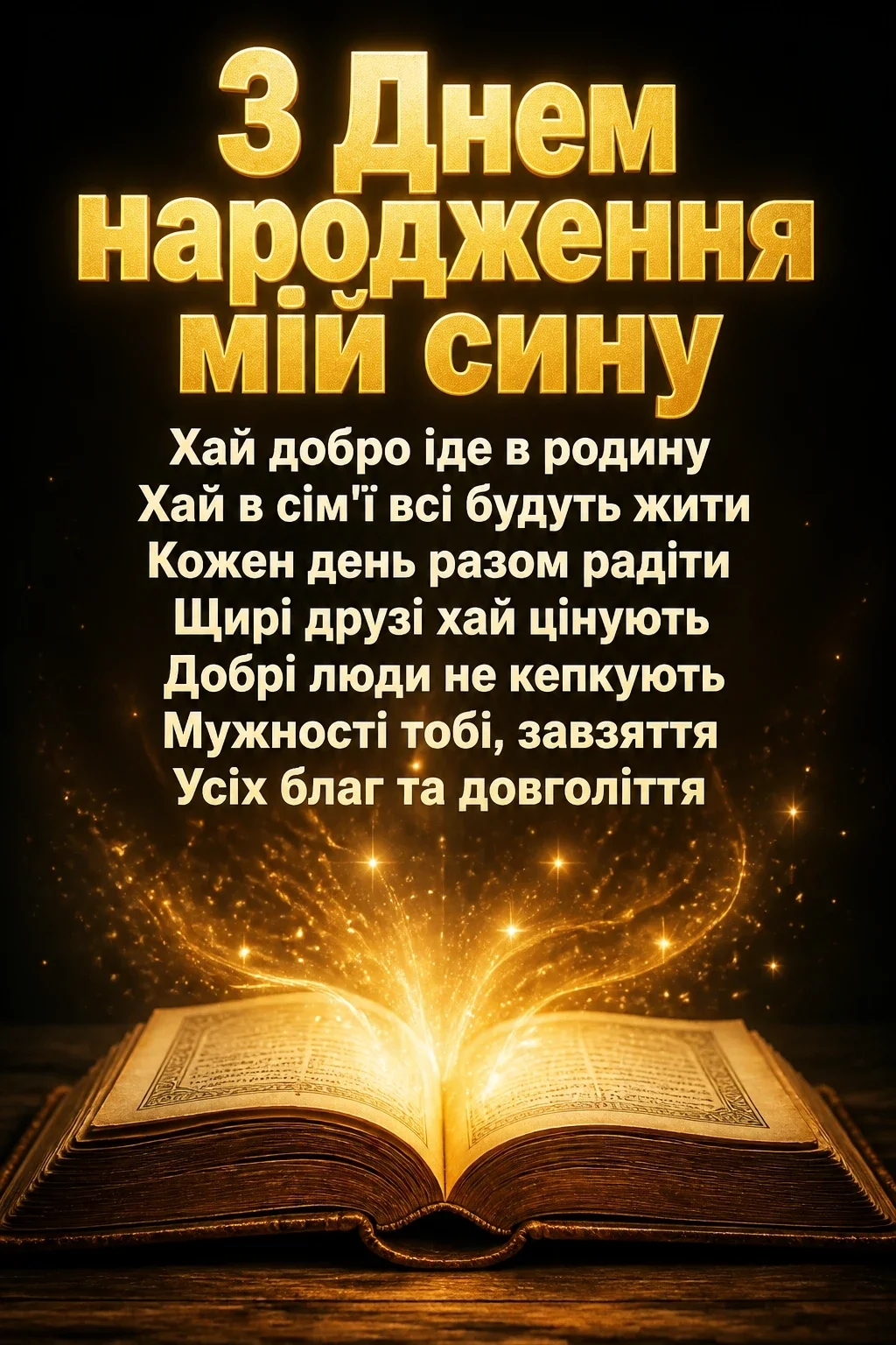 синові привітання з днем народження дорослого сина від мами в прозі синові привітання з днем народження дорослого сина від мами в прозі
