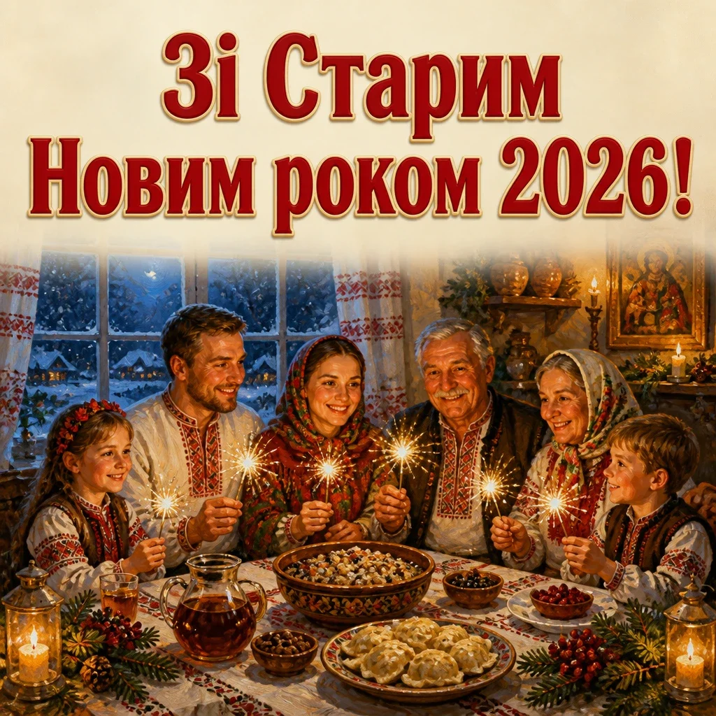 привітання зі старим новим роком привітання зі старим новим роком