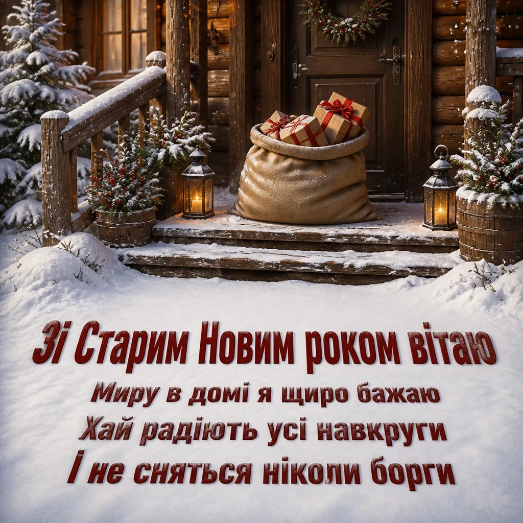 привітання зі старим новим роком привітання зі старим новим роком