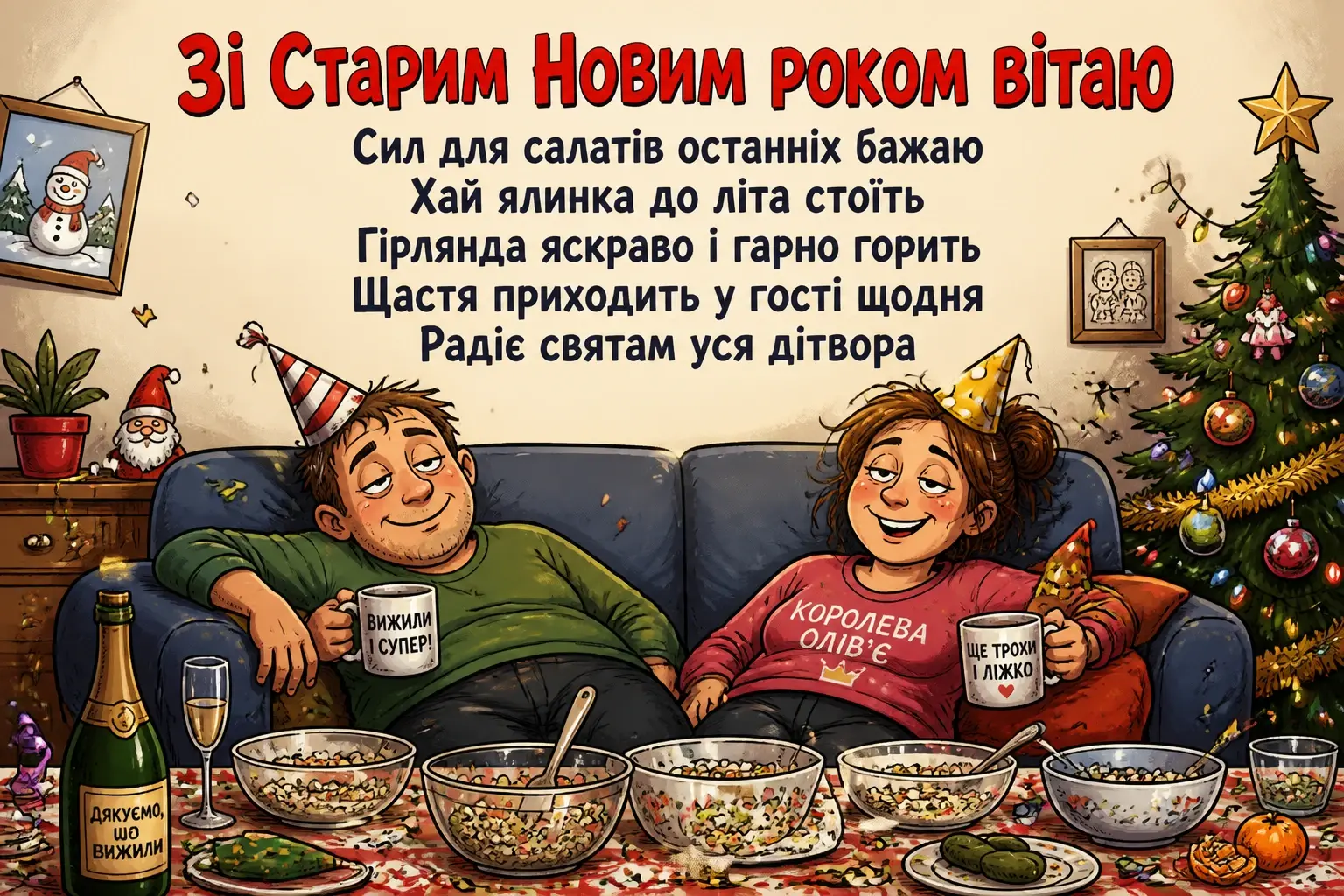 привітання зі старим новим роком привітання зі старим новим роком