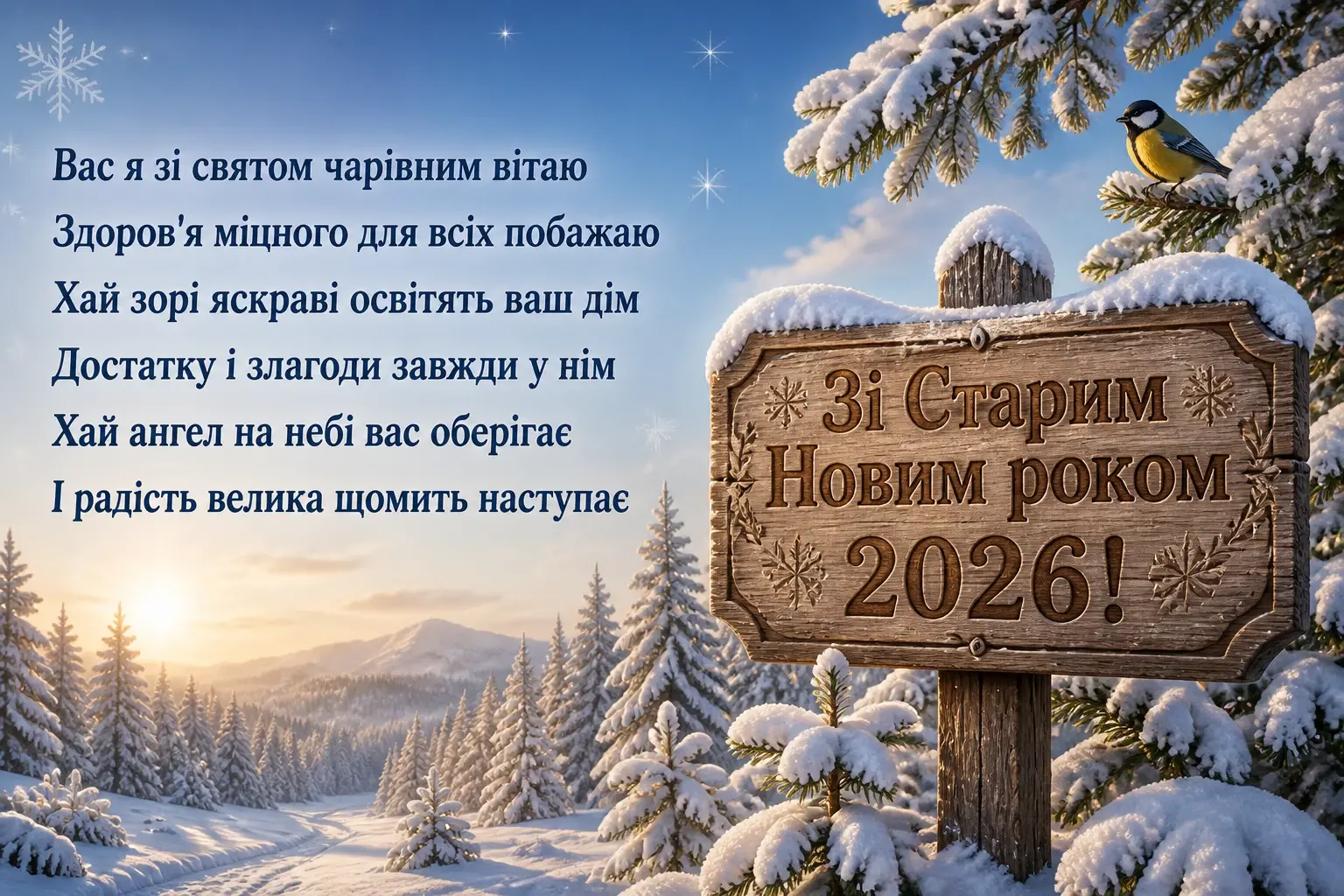 привітання зі старим новим роком привітання зі старим новим роком