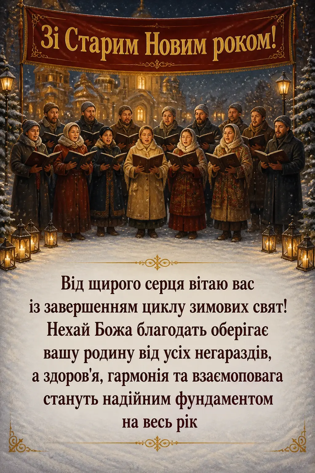 привітання зі старим новим роком привітання зі старим новим роком