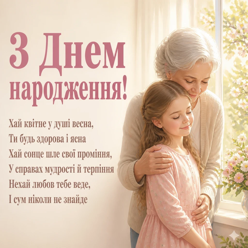 привітання з днем народження для внучки від бабусі привітання з днем народження для внучки від бабусі