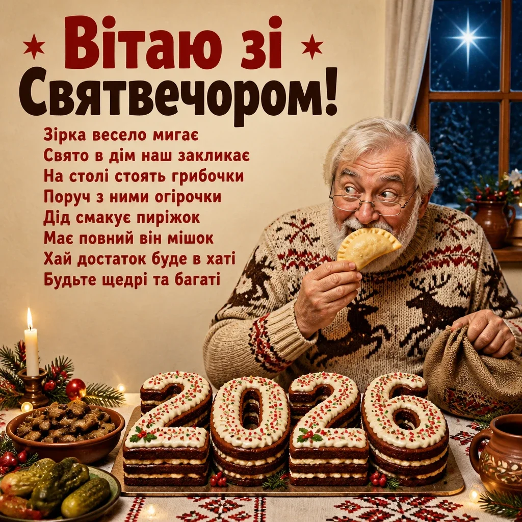 святвечір 2026 привітання святвечір 2026 привітання