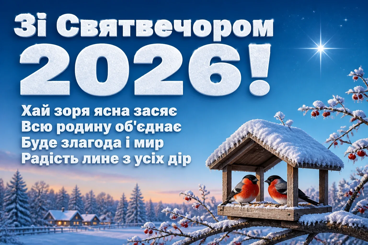святвечір 2026 привітання святвечір 2026 привітання