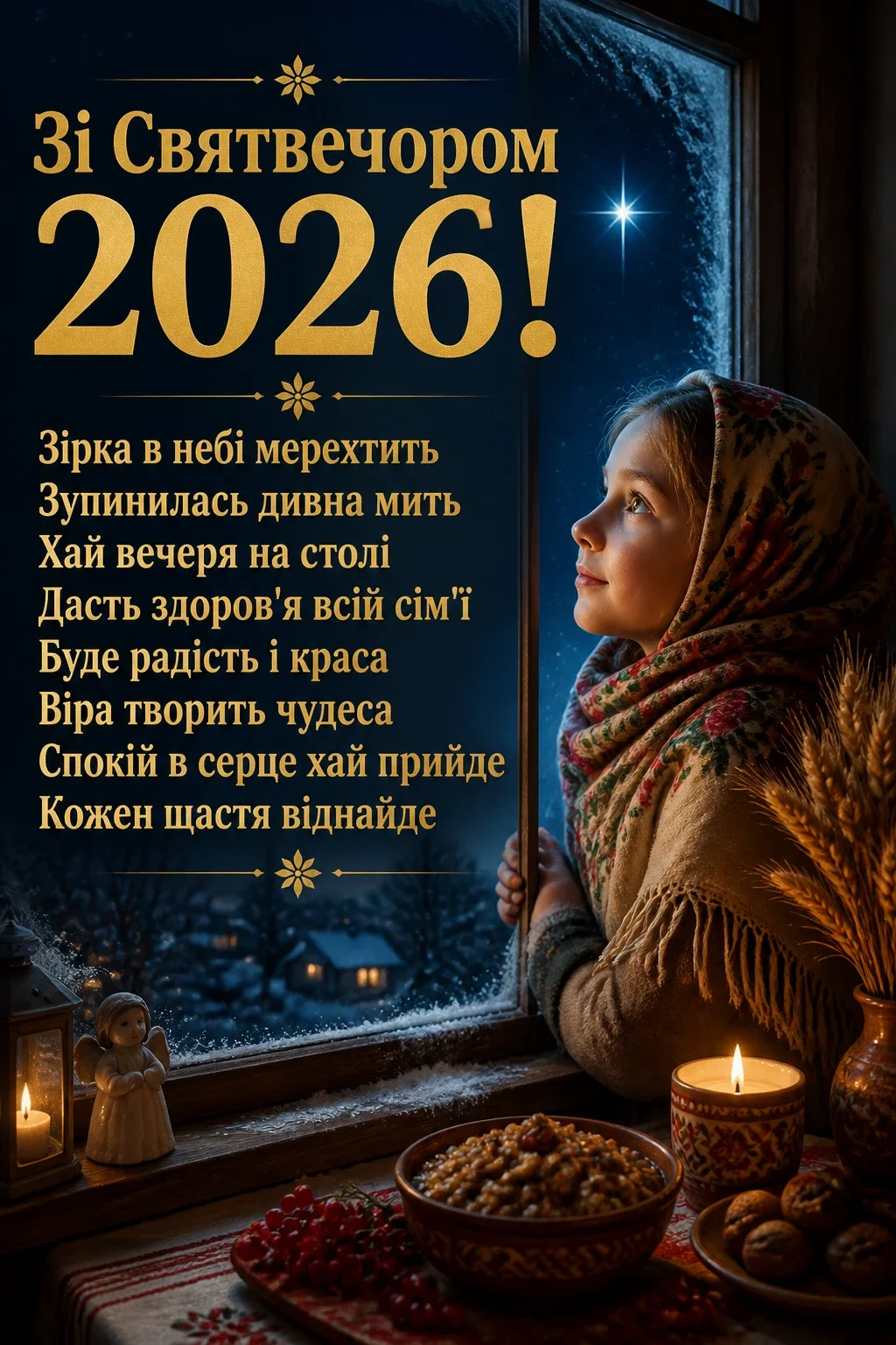 святвечір 2026 привітання святвечір 2026 привітання